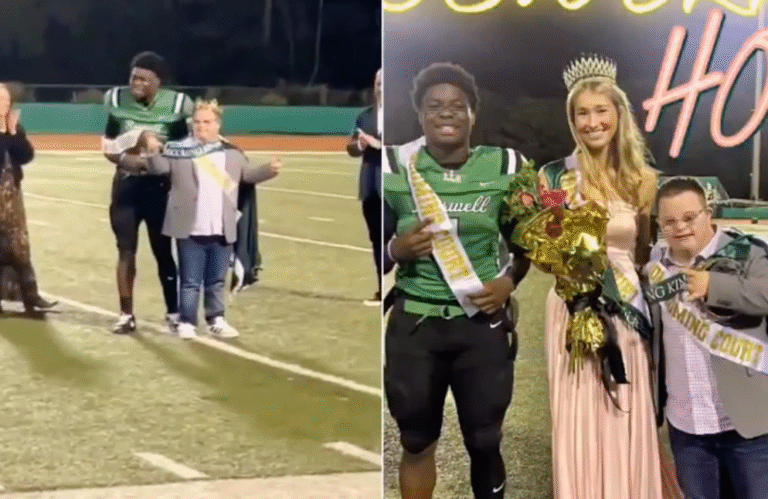 Georgia High School Quarterback Gives Homecoming Crown to Boy With Down Syndrome