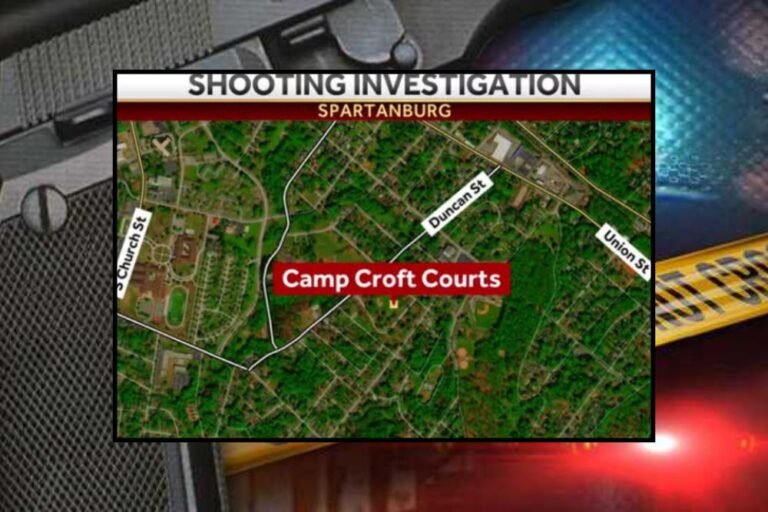 Spartanburg Police Seek Shooter After 18-Year-Old Hit in the Face by Bullet at Camp Croft Courts