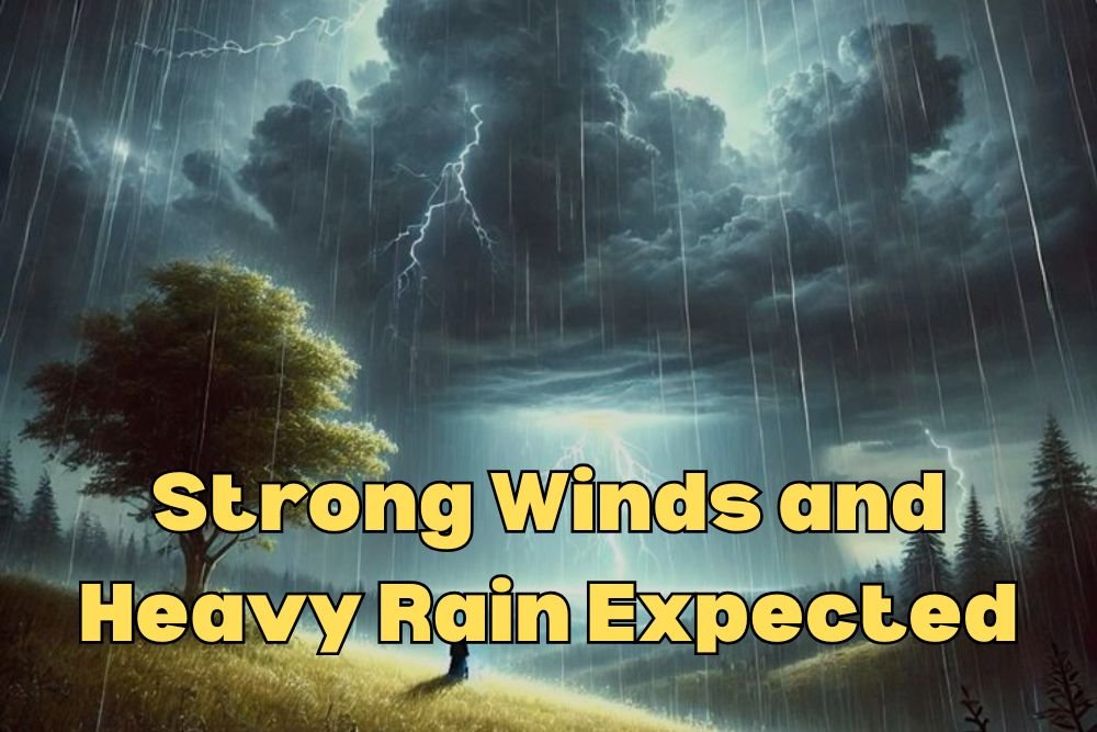 Strong Winds and Heavy Rain Expected