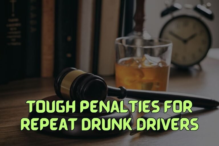 Tough Penalties for Repeat Drunk Drivers