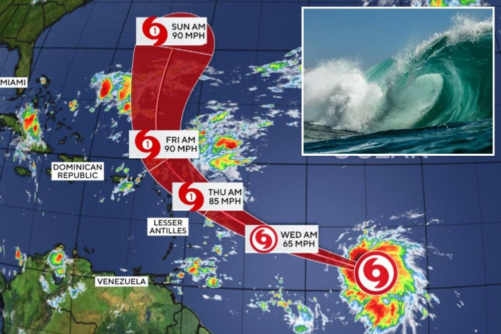 Tropical Storm Jerry Strengthens in Atlantic