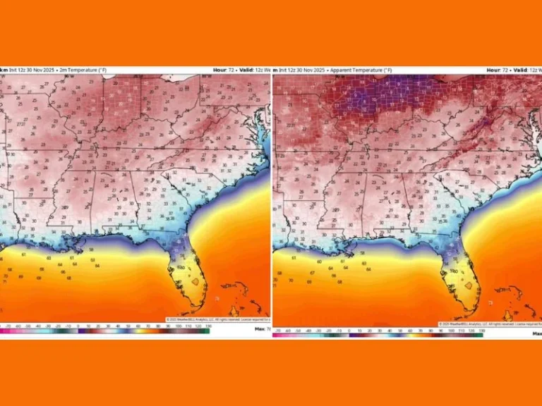 Deep Freeze Grips the Southeast: Mississippi, Alabama, and Georgia Hit Hard as Temperatures Plunge into the 20s