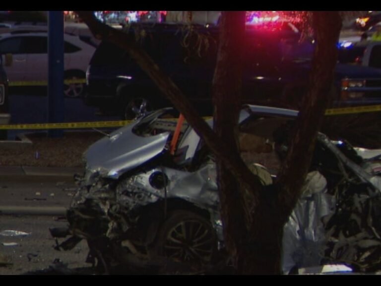 19-Year-Old Arrested After 12-Car Crash in Las Vegas Leaves Two Dead, Several Injured