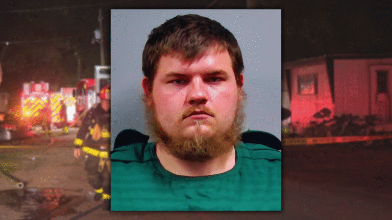 Florida Man Confesses to Killing Two Children and Setting Fire to Escambia County Mobile Home After Initially Blaming Intruder