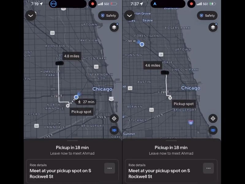 Chicago Uber Driver Waits 45 Minutes for No-Show Passenger Amid Growing Ride-Share Scam Complaints