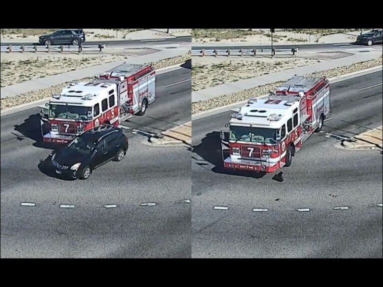 Colorado Driver Crashes Into Fire Truck While It Was Responding to Emergency Call