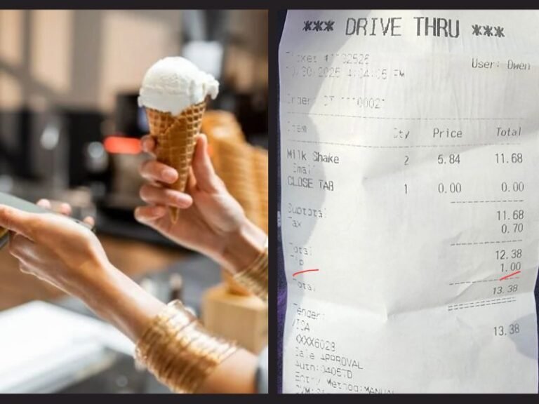 Customer Alleges Drive-Thru Cashier Added Tip Without Permission at Ice Cream Shop