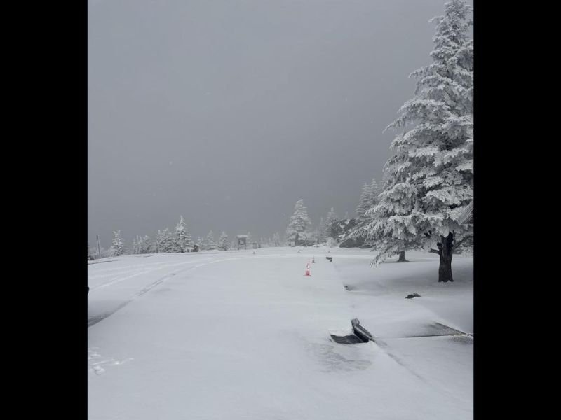 Great Smoky Mountains Roads Closed After Heavy Snow and Ice Blanket Higher Elevations