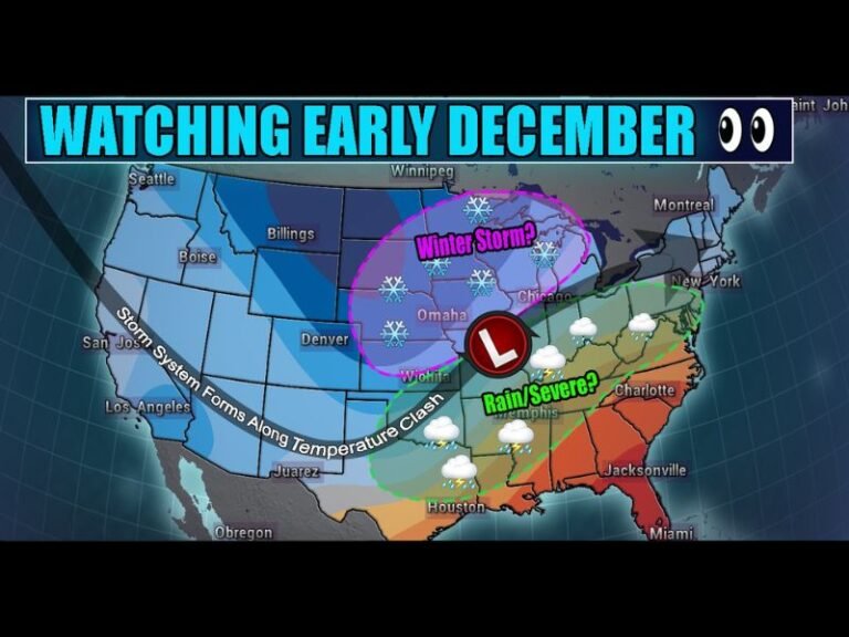 Major Winter Storm Threat Looms for Central and Eastern United States as Early December Models Show Significant Weather Setup