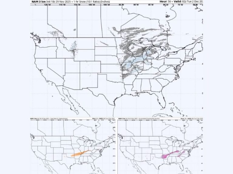 Missouri, Arkansas, and West Tennessee Brace for Icy Mix of Snow, Sleet, and Freezing Rain Through Tuesday