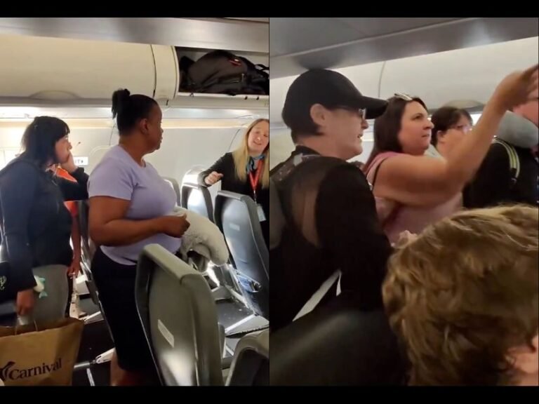 Passenger Tantrum on Baltimore Flight Blocks Aisle After She Tries Cutting Line During Disembarkation