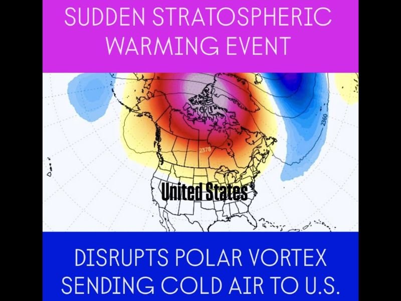 Polar Vortex Disruption Could Bring Freezing Temperatures and Heavy Snow to the U.S. in December