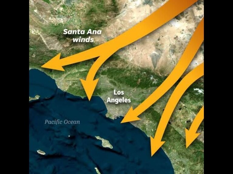 Strong Santa Ana Winds Expected Saturday Across Southern California: 50 MPH Gusts Possible
