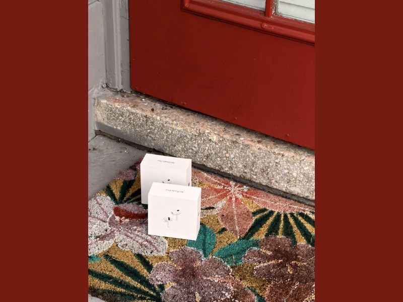 Target Customer Stunned After AirPods Left Unbagged on Doorstep, Sparking Delivery Debate