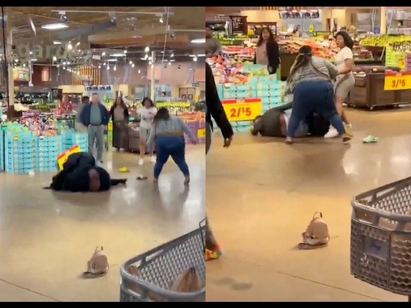 Tennessee Kroger Shoppers Shocked as Wild Brawl Breaks Out in Produce Aisle — Fruits Go Flying Amid Chaos