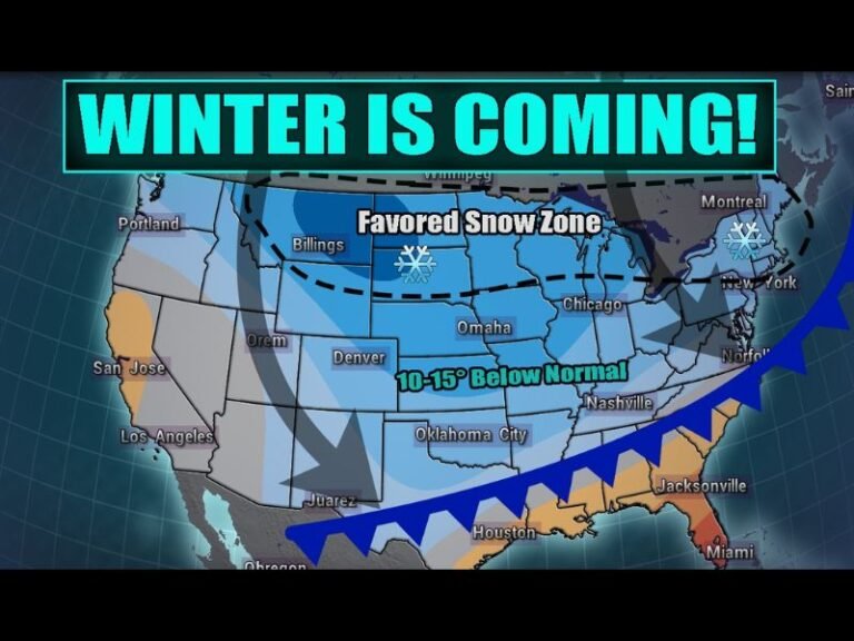 Winter Set to Arrive After Thanksgiving: Illinois, Indiana, Ohio, and Great Plains States to See 10–15° Temperature Drop