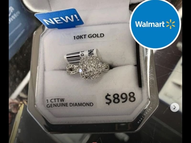 Woman Rejects Boyfriend’s Proposal After Discovering Her Engagement Ring Was Bought at Walmart