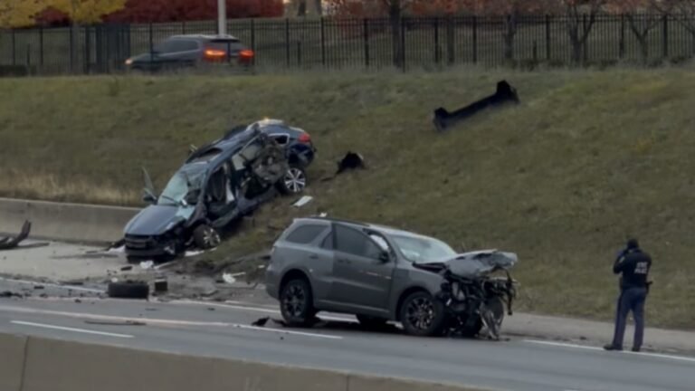 Three Injured in Wrong-Way Crash on I-75 Near Detroit–Hamtramck Border
