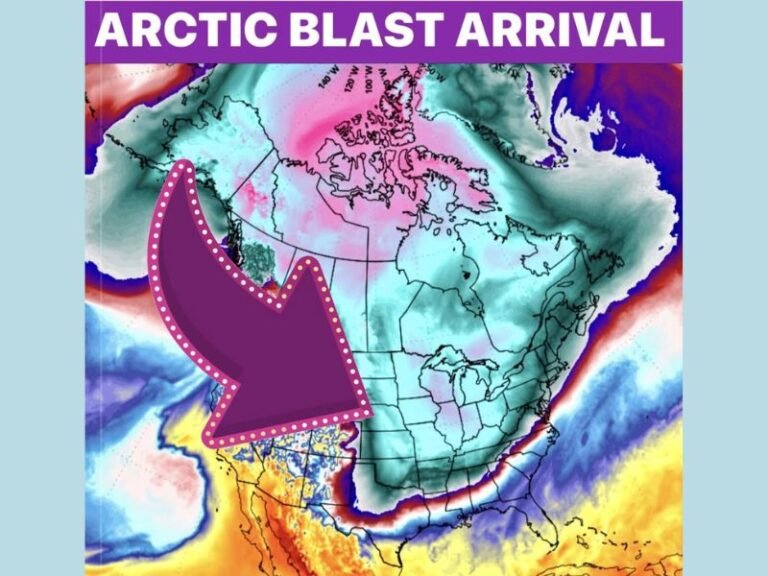 Arctic Blast to Sweep Across the U.S. — Midwest, Plains, and Gulf States Brace for Widespread Freeze and Dangerous Wind Chills
