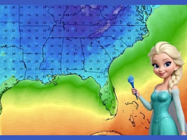Forecast Models Continue Showing Freezing Morning Lows on December 14 Across Alabama, Georgia, Tennessee, Mississippi, and the Carolinas