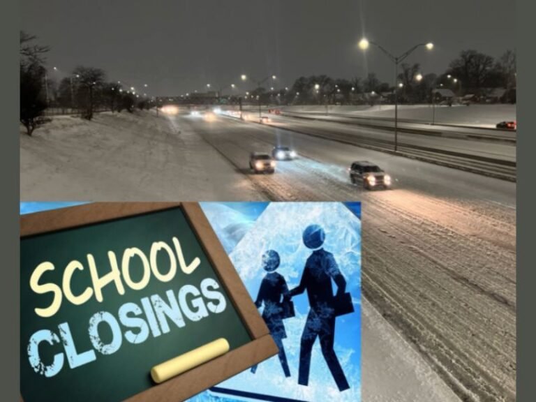 Michigan Snowstorm Forces More Than 100 School Districts Across Metro Detroit to Close on Wednesday Due to Hazardous Winter Conditions