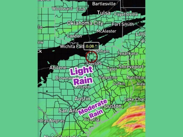 North Texas Set for Chilly, Drizzly Day With Minimal Rainfall Before Sunshine Returns Friday