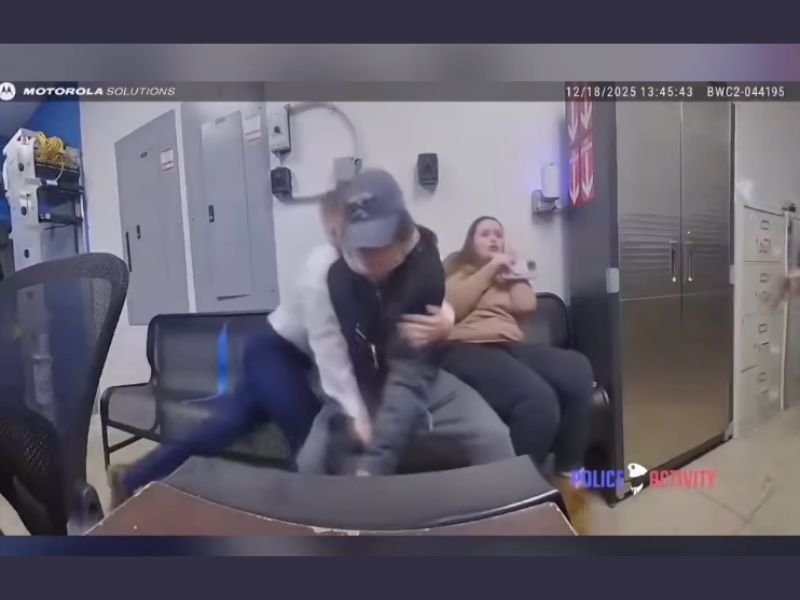 Ohio Shoplifting Suspect Allegedly Attempts to Shoot Police Officer Inside Department Facility Before Gun Malfunctions