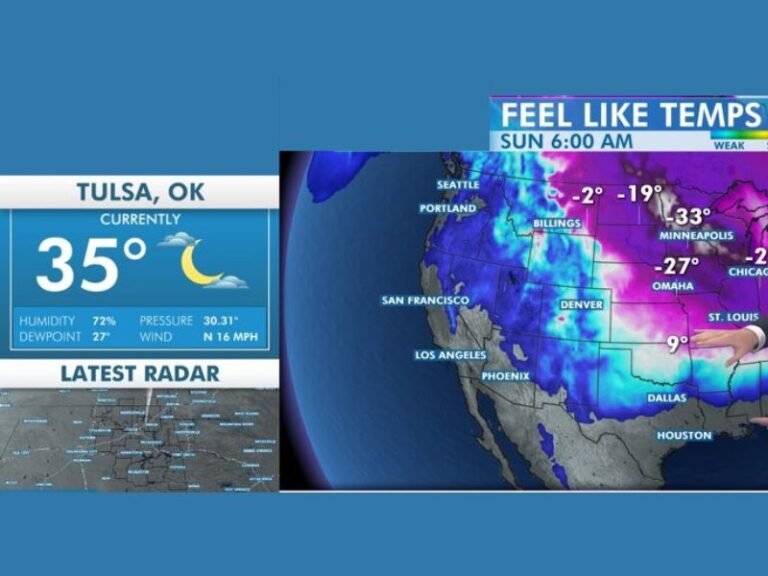 Oklahoma Meteorologist Launches 24/7 Weather Network MCWX as Arctic Cold Grips the U.S.