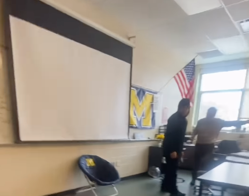 Michigan Student Seen on Video Attacking Teacher Inside Belleville High School Classroom