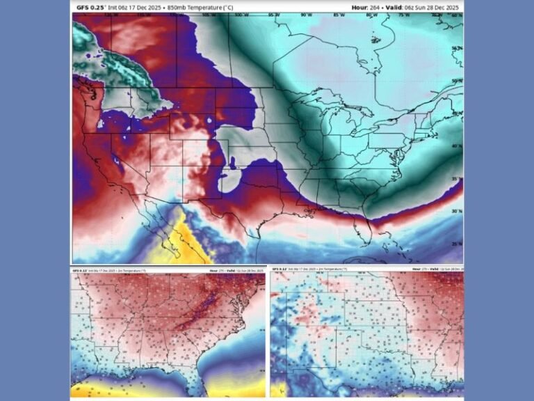 Texas, Missouri, Illinois, and Georgia Brace for Post-Christmas Arctic Blast Bringing Sharp Temperature Drop Across the South and Midwest