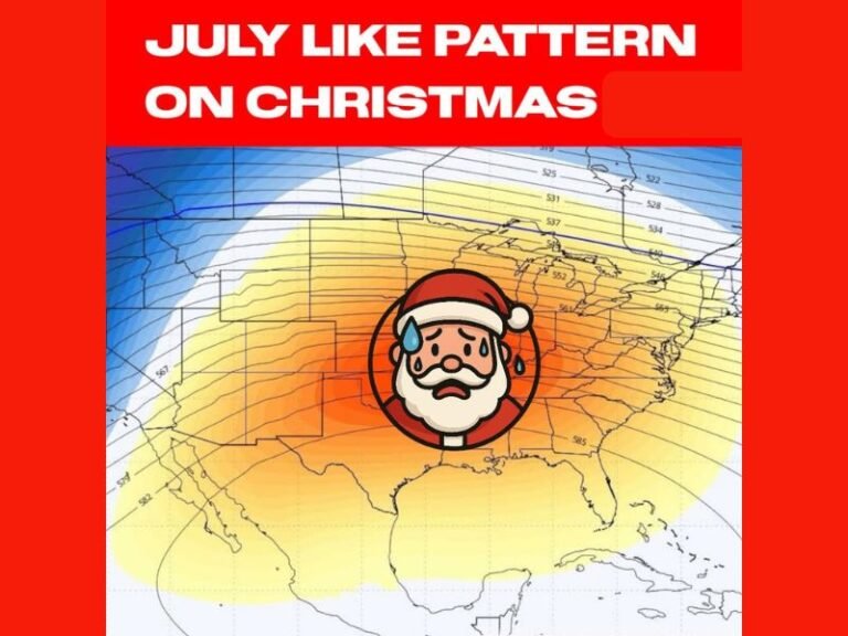 Unusual December Heat Wave Brings Summer-Like Temperatures Across Much of the United States This Christmas