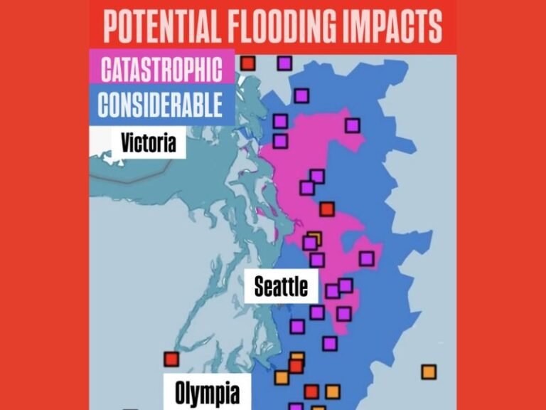 Washington Flood Outlook Warns of Catastrophic and Considerable Flooding Risk Across Western Washington as River Levels Surge Through the Week
