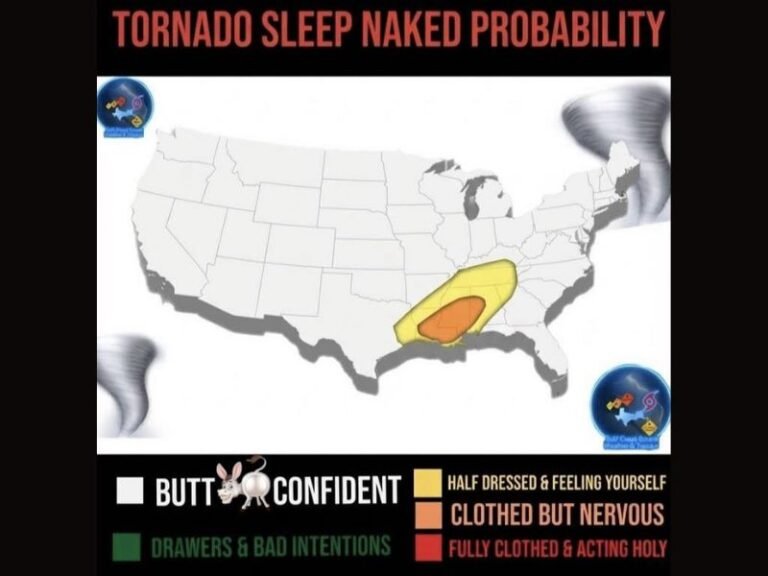 Alabama, Mississippi, and Tennessee Face Elevated Overnight Tornado Risk as Storm System Shifts East Friday Night