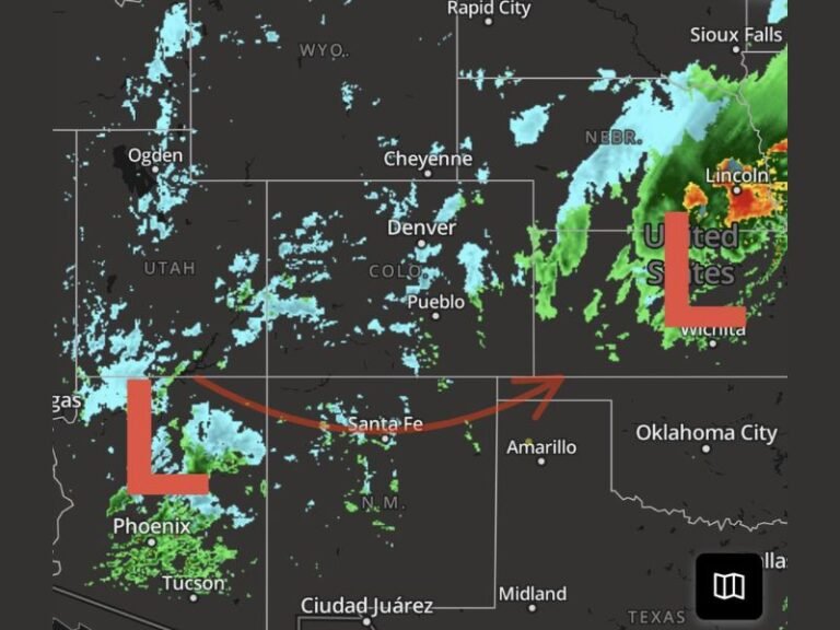 Colorado Snow Squalls Hit Denver Metro as Second Storm System Brings Heavier Snow South of I-25 Into Friday