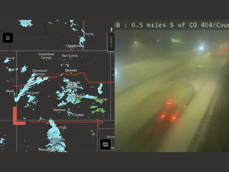 Colorado Snowstorm Intensifies Along I-25 and Southern Plains as Storm #2 Brings Hazardous Friday Morning Travel