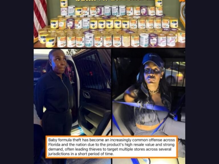 Florida Retail Theft Investigation Reveals Jacksonville Women Accused in $8,000 Baby Formula Shoplifting Spree Across Martin County