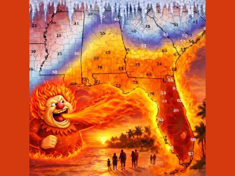 Florida Skips Winter Altogether as Heat Miser Brings Widespread 80s Statewide Before Cold Returns Monday