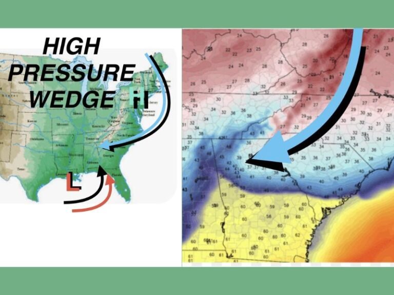 Georgia Winter Forecasts Remain Uncertain as Cold Air Wedges and Storm Track Shifts Complicate Snow Predictions