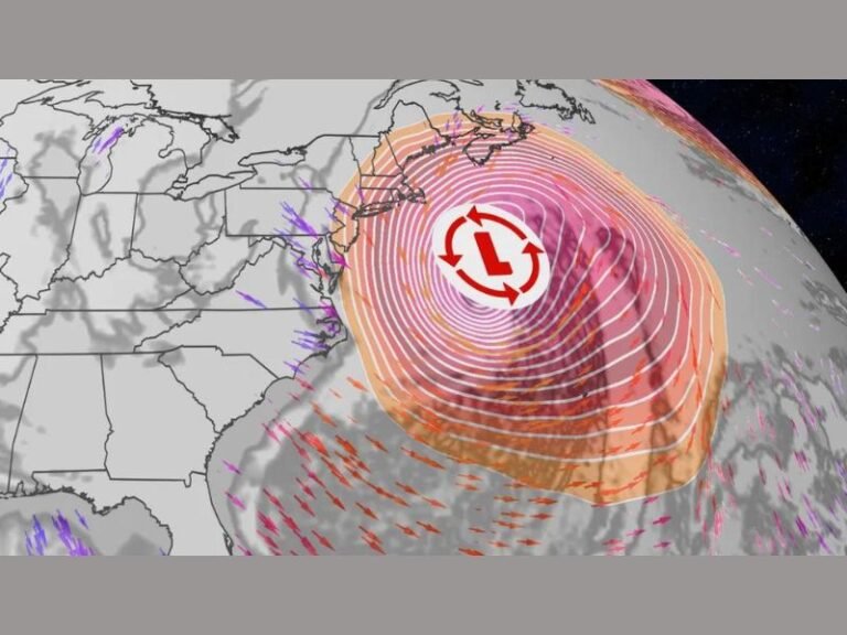 South Carolina, North Carolina, and Mid-Atlantic States Brace for Rapidly Strengthening Nor’easter as Offshore Bomb Cyclone Develops