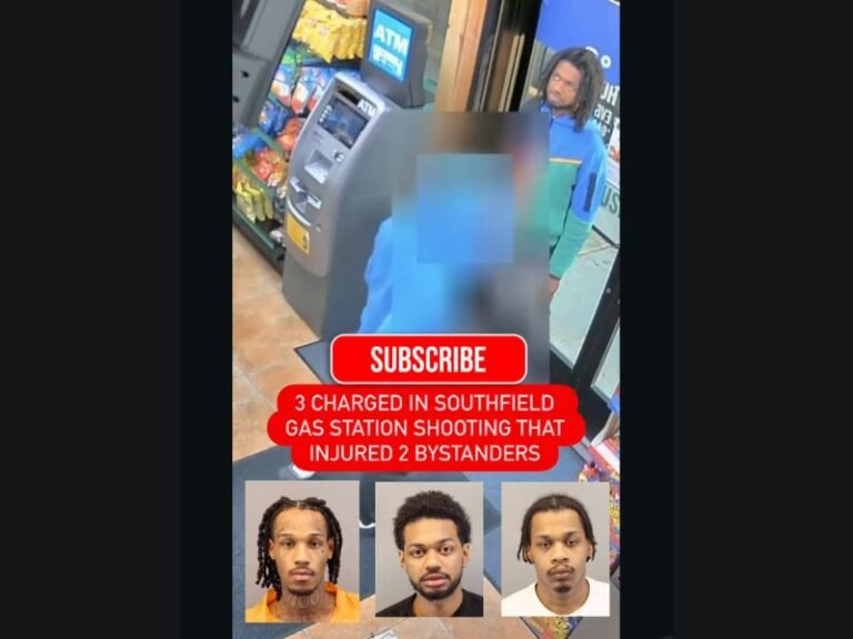 Three Men Charged After Southfield, Michigan Gas Station Shooting Leaves Two Innocent Bystanders Injured