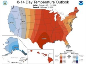 Alabama Forecast Turns Calm and Warm With No Snow or Severe Threats Expected as Highs Push Toward 70 Next Week