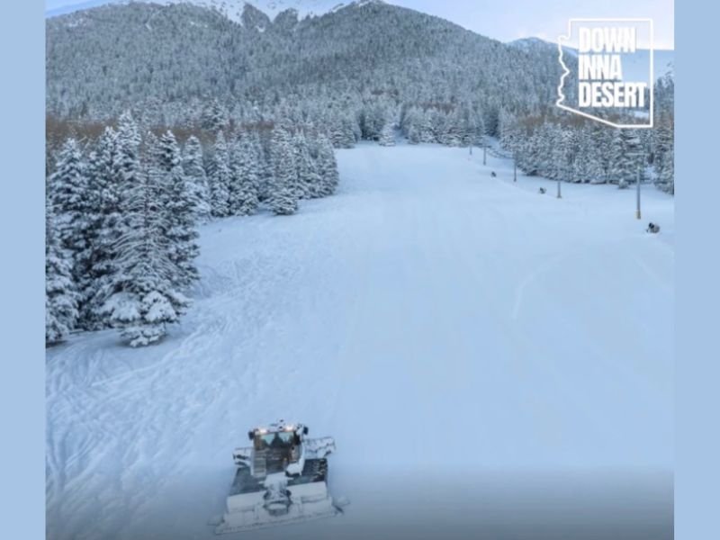 Arizona Snowbowl Gets 15 Inches of Snow in 24 Hours, Boosting Snowpack and Expanding Open Terrain Near Flagstaff
