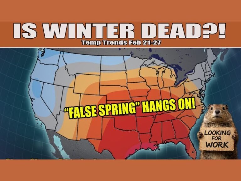 “False Spring” Persists Across the South and Central U.S. as Warmer-Than-Normal Temperatures Dominate Late February Outlook