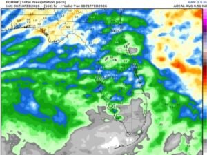 Florida Faces Another 10 Days of Limited Rainfall as Dry Pattern Persists Despite Brief Sunday Showers