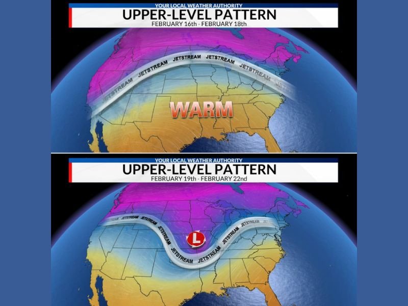 Illinois to See Spring-Like 60° Warmth Early Next Week Before Late-Week Storm System Brings Uncertain Rain or Wintry Mix