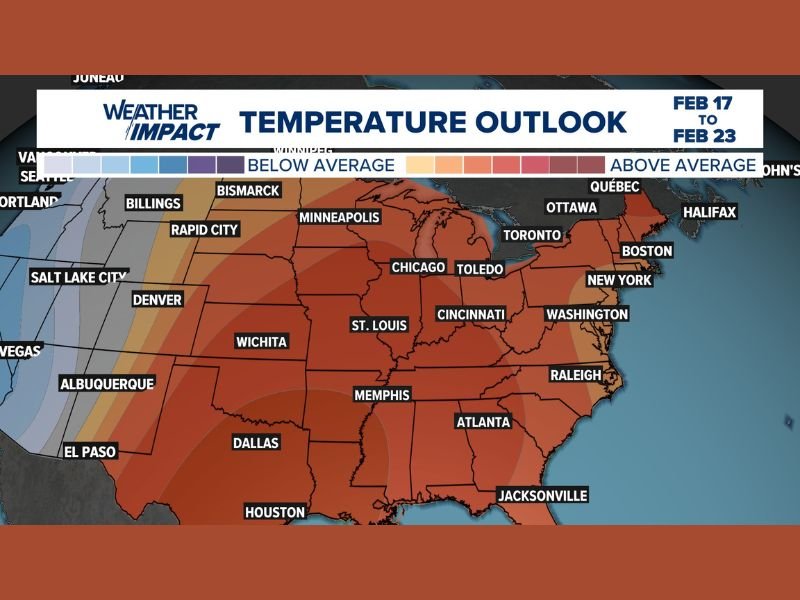 Ohio Enters Its First Meaningful Winter Thaw in Weeks as Temperatures Trend Above Normal Into Late February