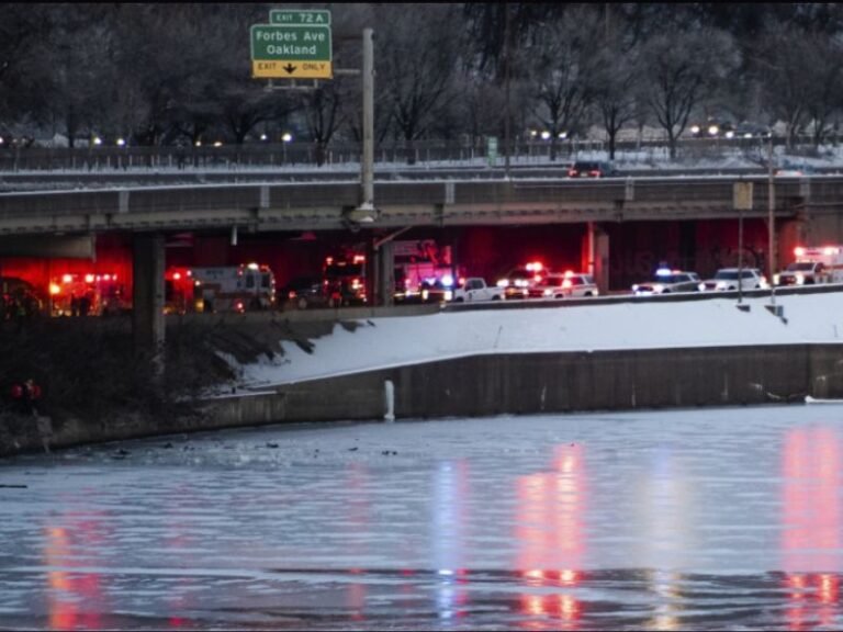 Pennsylvania Woman Dies After Losing Control on Parkway East and Plunging Into Monongahela River in Pittsburgh