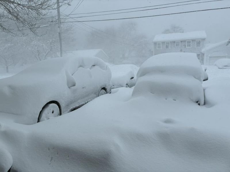Rhode Island Blizzard Buries Providence With 33.5 Inches, Setting All-Time Snow Record and Surpassing the 1978 Storm