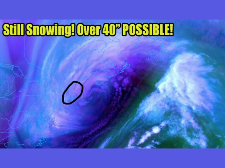 Rhode Island Blizzard Pounds Providence as Snow Nears 3 Feet and Buffalo, New York–Level 40-Inch Totals Loom