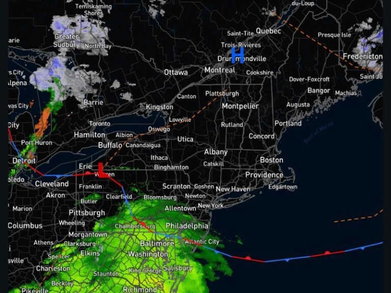Snow Showers Clip Connecticut Tonight as Vermont Hills Pick Up Up to 2 Inches, With Multiple Storm Systems Lining Up Through Next Week